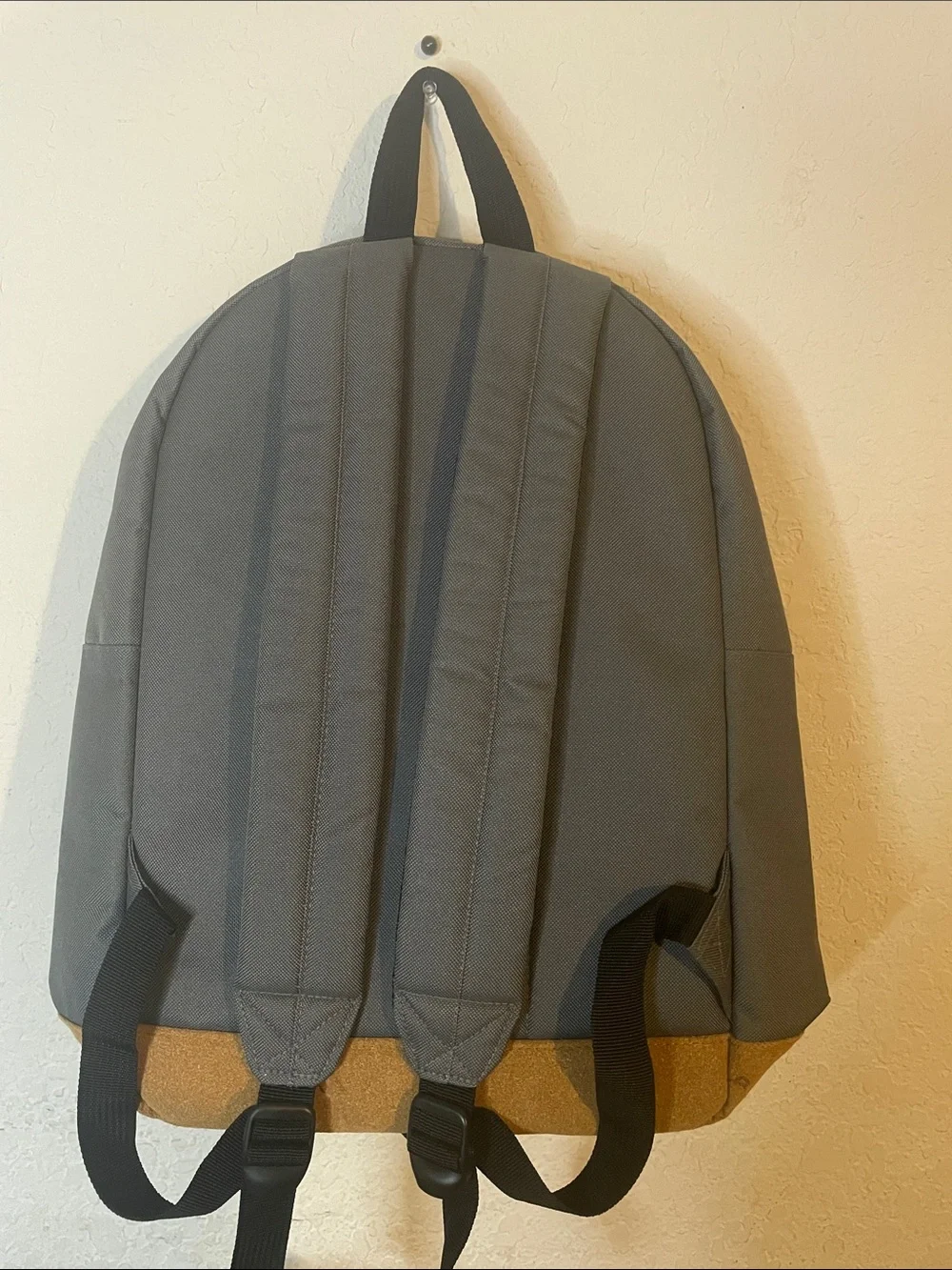Steve Madden Gray and Tan Accent Backpack